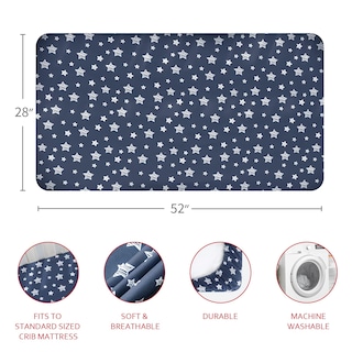 Foto 6 | Set De Sábanas Para Cuna Y Protector De Colchón Impermeable Para Cuna - Venta Internacional.