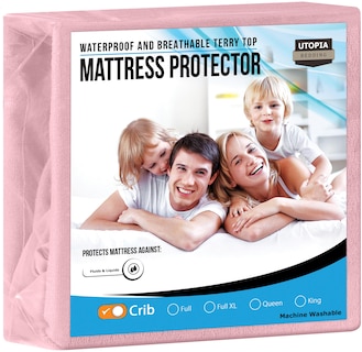 Foto 1 | Protector De Colchón Impermeable Utopia Bedding Terry Crib - Venta Internacional.