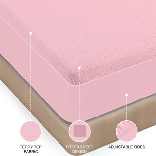 Foto 7 | Protector De Colchón Impermeable Utopia Bedding Terry Crib - Venta Internacional.
