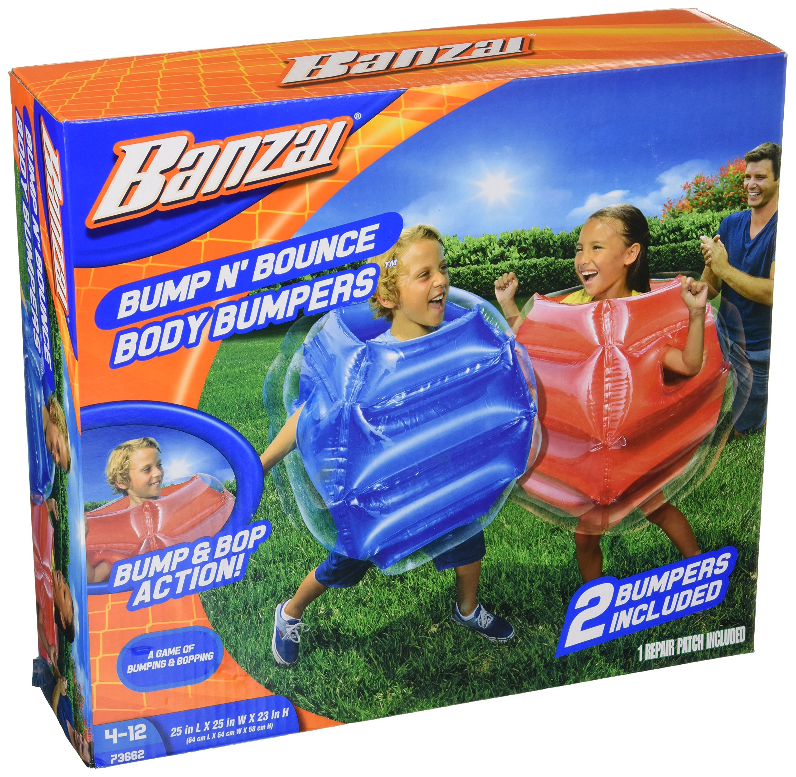 Protectores Corporales Banzai Bump N' Bounce Con 2 Protectores Para Más De 4 Años - Venta Internacional.