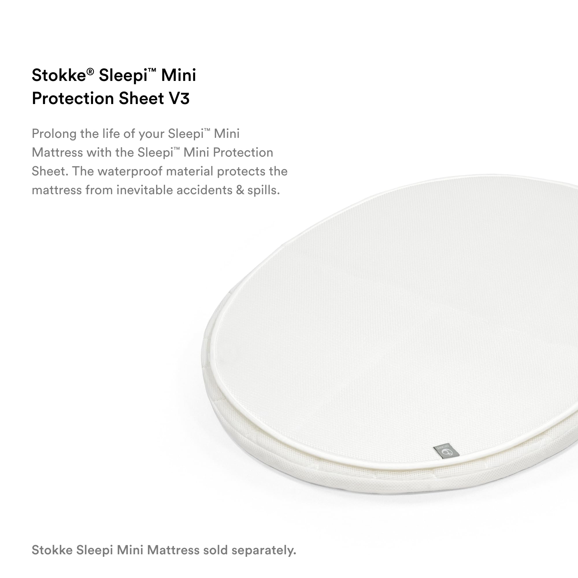 Foto 4 pulgar | Lámina De Protección Stokke Sleepi Mini V3 Blanca Impermeable - Venta Internacional.