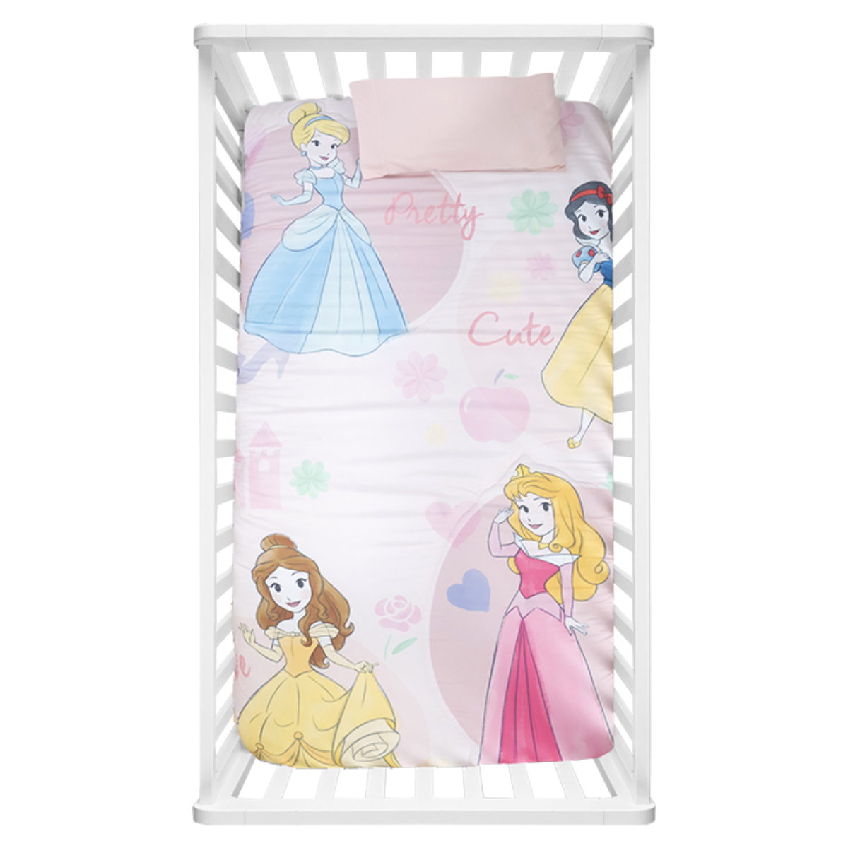 Foto 1 | Edredón Chiqui Mundo Disney Princess Multicolor Doble Vista 3 Piezas