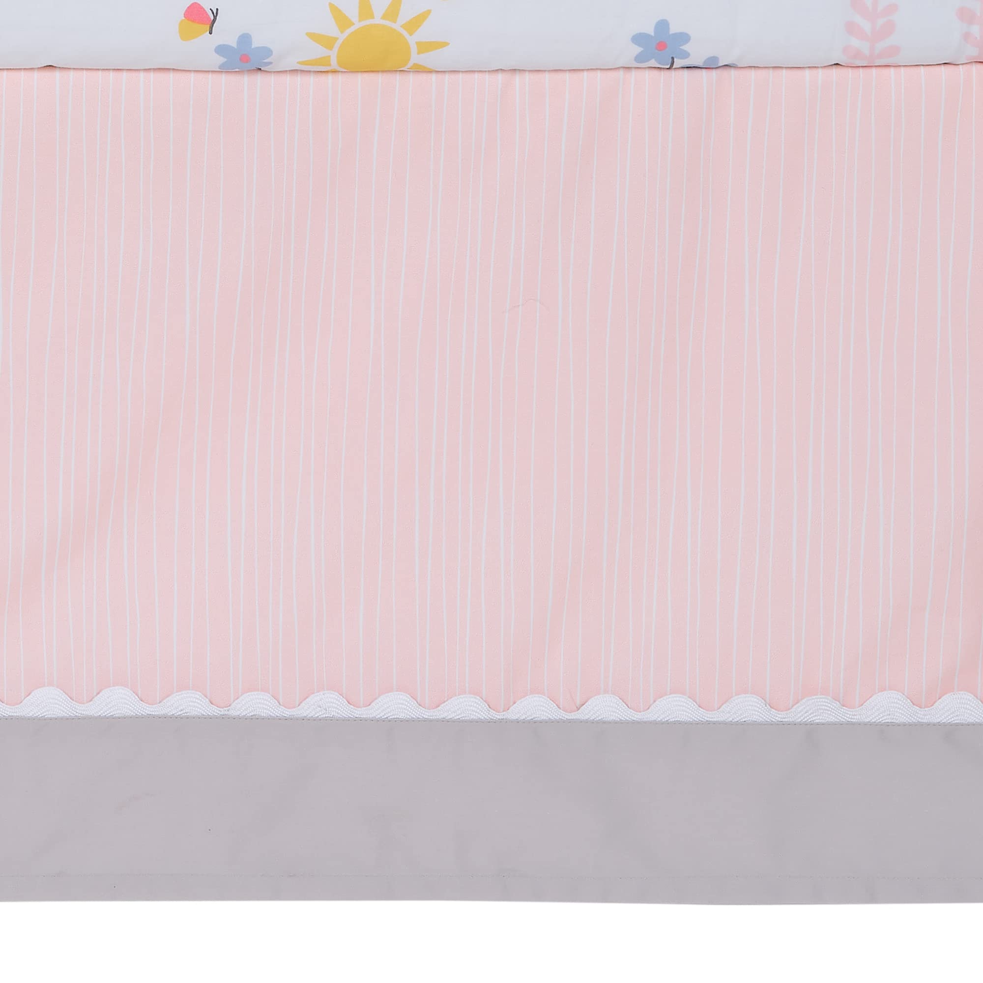 Foto 6 | Juego De Ropa De Cama Para Cuna Lambs & Ivy Jazzy Jungle Safari Pink, 3 Piezas - Venta Internacional.