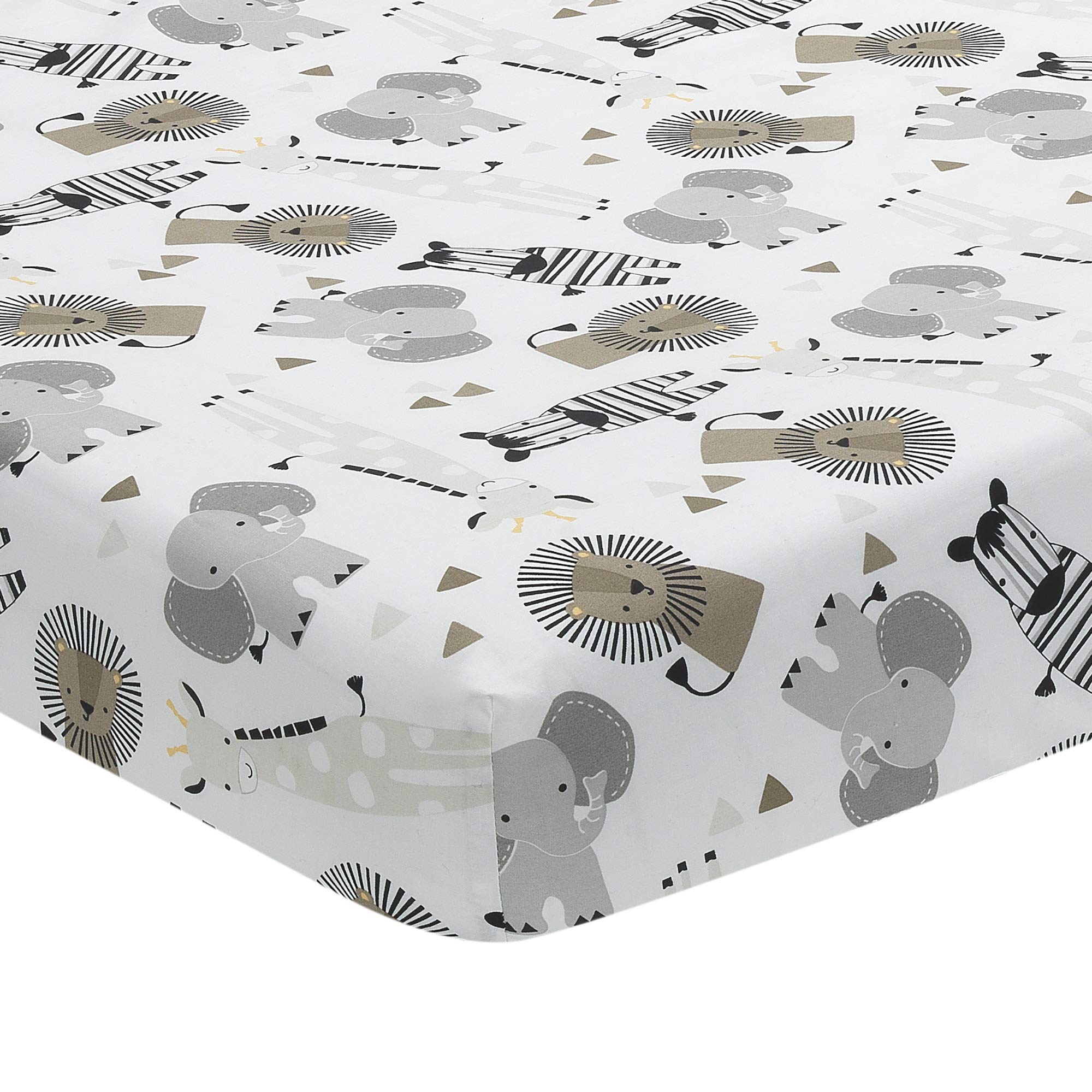 Foto 5 | Juego De Ropa De Cama Para Cuna Lambs & Ivy Jungle Safari, 6 Piezas, Unisex - Venta Internacional.