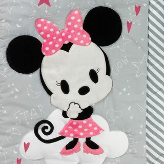 Foto 4 | Juego De Ropa De Cama Para Cuna Lambs & Ivy Disney Baby Minnie Mouse, Rosa - Venta Internacional.