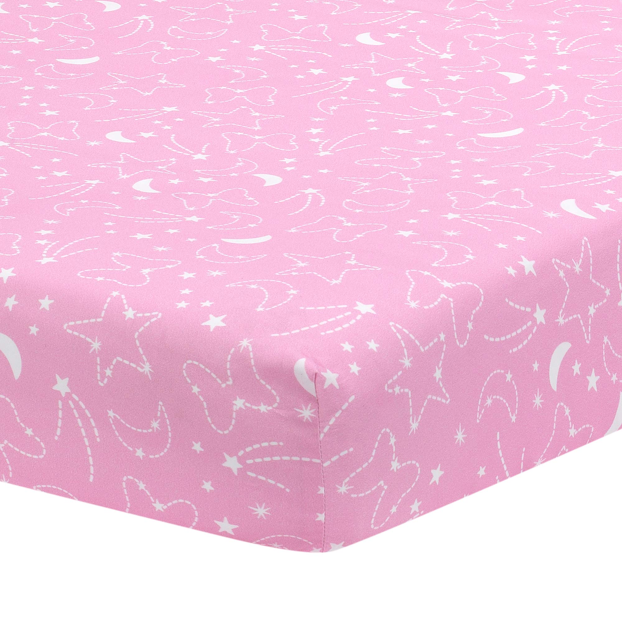 Foto 6 pulgar | Juego De Ropa De Cama Para Cuna Lambs & Ivy Disney Baby Minnie Mouse, Rosa - Venta Internacional.