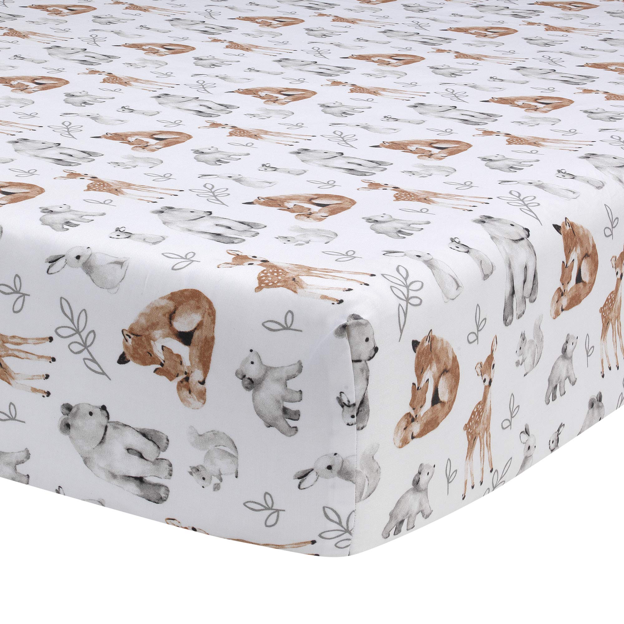 Foto 5 pulgar | Juego De Ropa De Cama Para Cuna Lambs & Ivy Painted Forest, 4 Piezas, Gris - Venta Internacional.