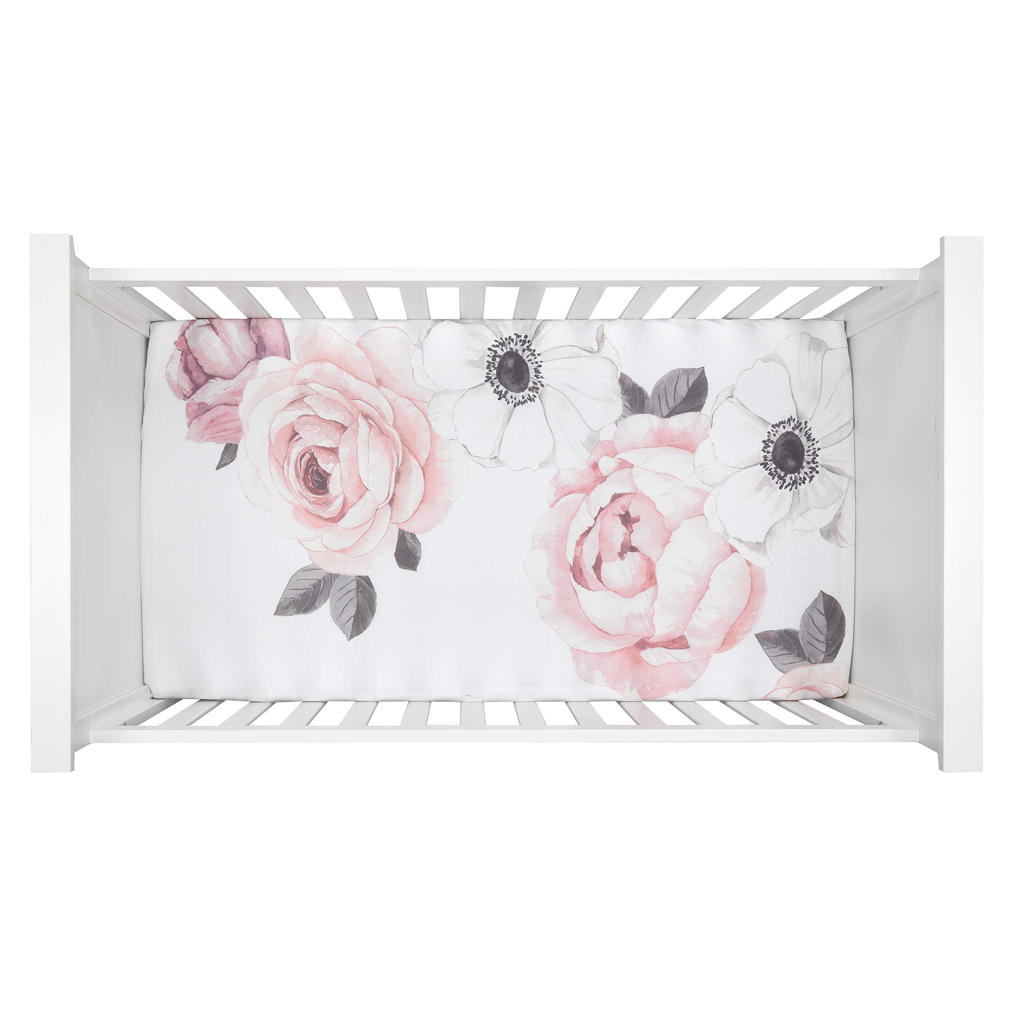 Foto 5 pulgar | Sets para Cuna Lambs & Ivy Floral Garden Acuarela Rosa - Venta Internacional