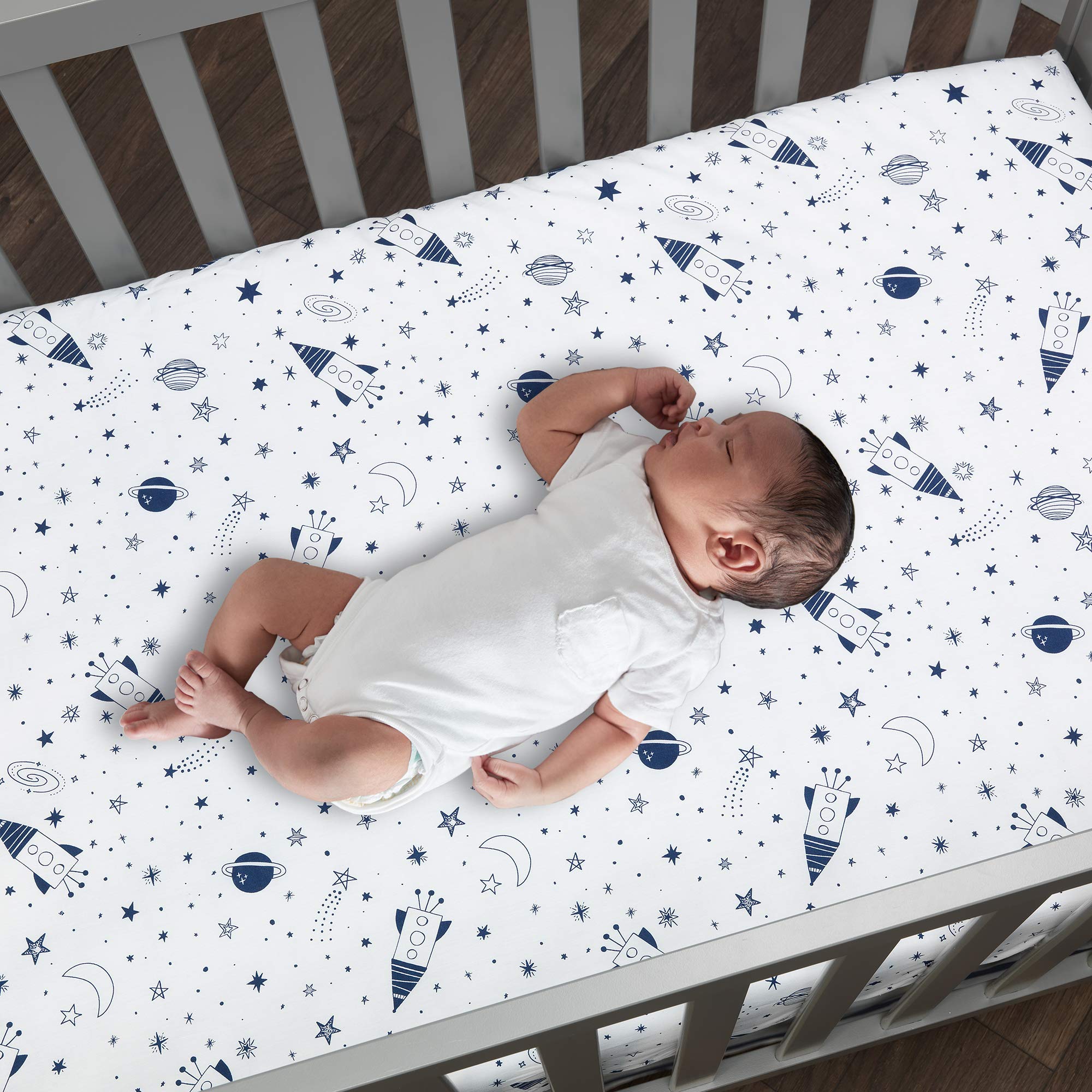 Foto 6 pulgar | Set para Cuna Lambs & Ivy Sky Rocket 5 Piezas - Venta Internacional