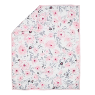 Foto 5 | Juego De Ropa De Cama Para Minicuna Bedtime Originals Blossom Pink, Acuarela Floral, 3 Piezas - Venta Internacional.