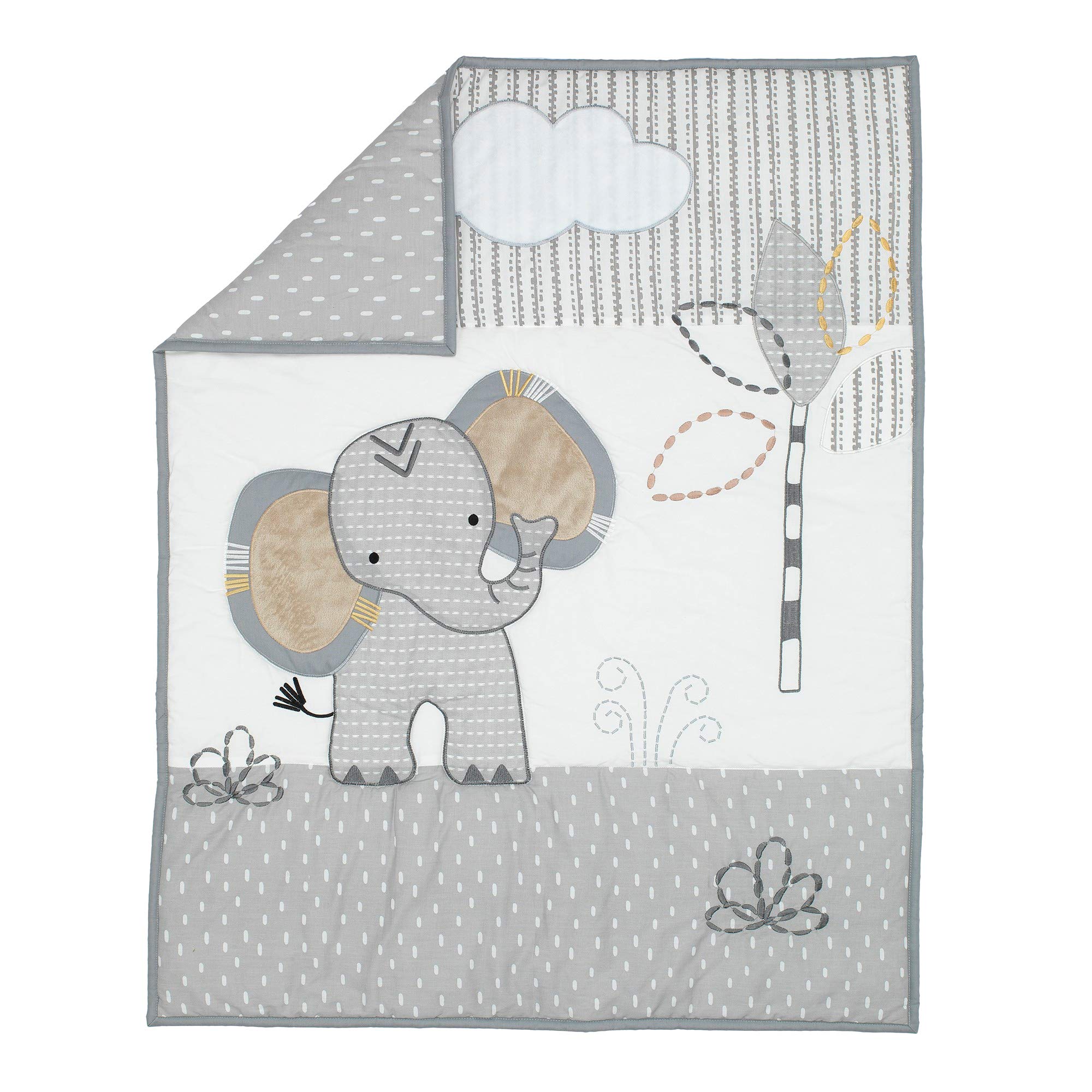 Foto 5 pulgar | Set para Cuna Lambs & Ivy Jungle Safari Elephant - Venta Internacional