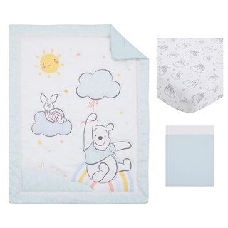 Foto 1 | Juego De Ropa De Cama Infantil Para Cuna Disney Winnie The Pooh, 3 Piezas - Venta Internacional.