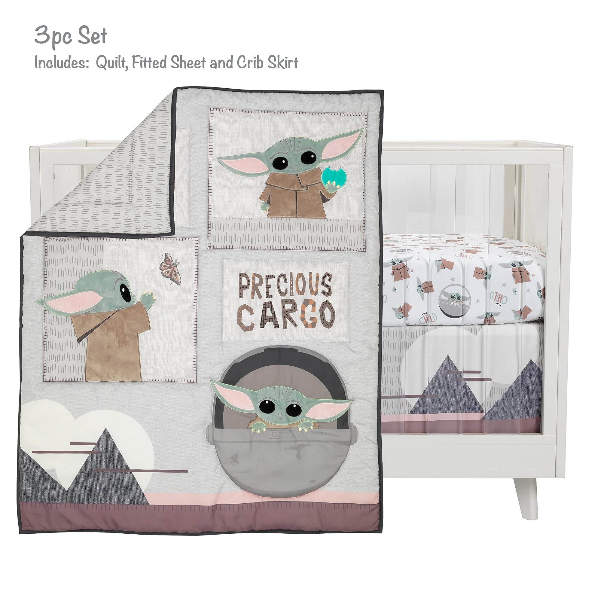 Foto 1 | Set para Cuna Lambs & Ivy Star Wars The Child Baby Yoda - Venta Internacional
