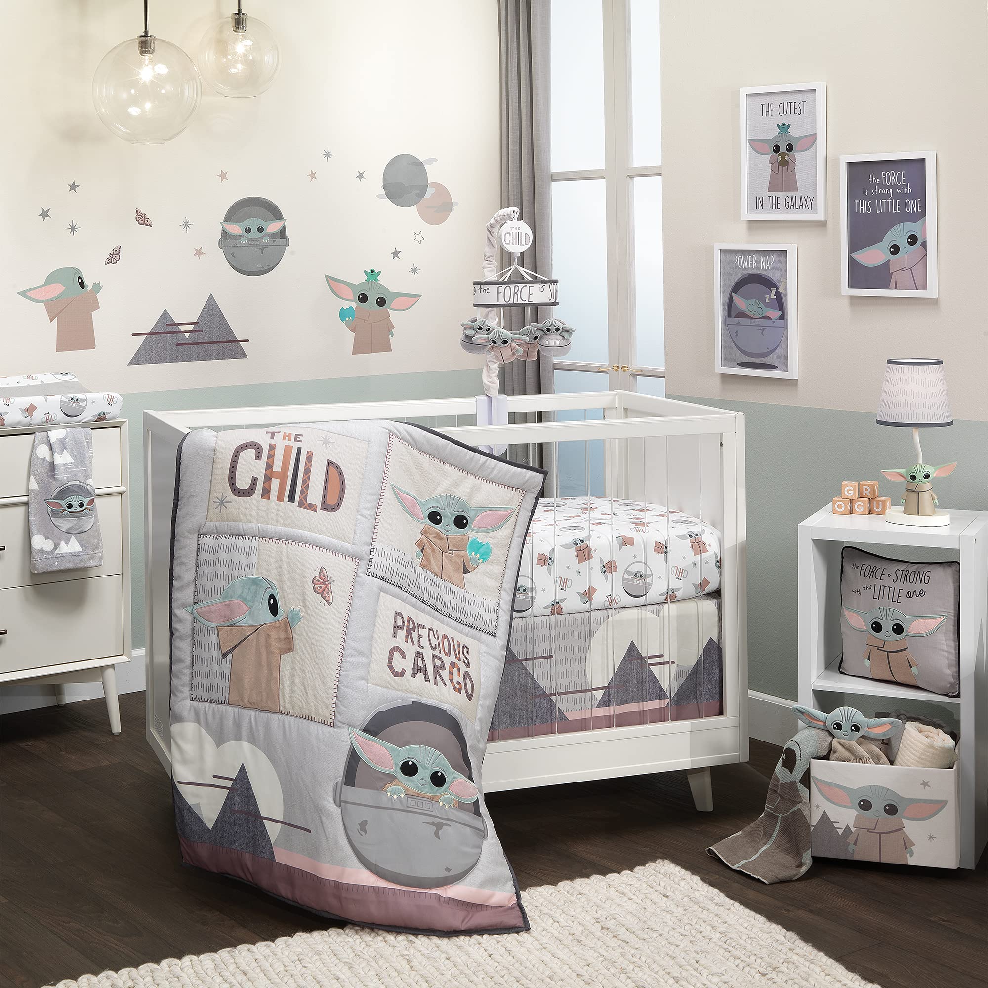 Foto 2 | Set para Cuna Lambs & Ivy Star Wars The Child Baby Yoda - Venta Internacional
