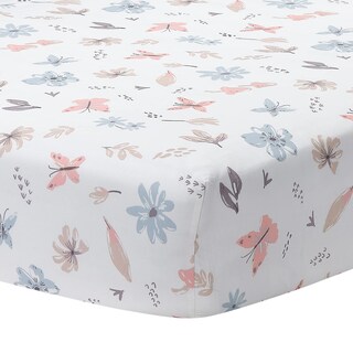 Foto 5 | Set para Cuna Lambs & Ivy Baby Blooms 3 Piezas Estampado Floral Rosa - Venta Internacional