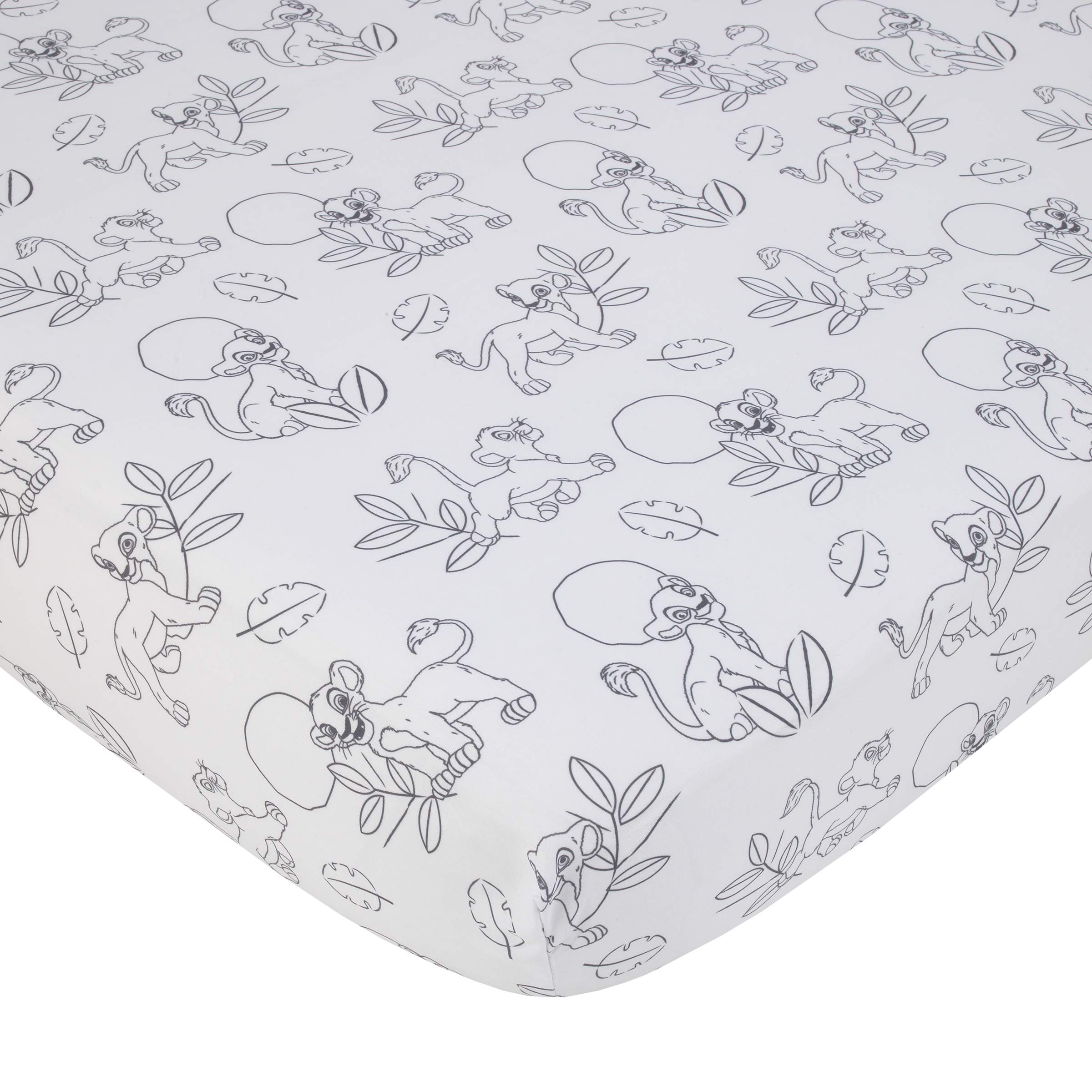 Foto 4 pulgar | Juego De Ropa De Cama Para Cuna Disney Lion King Leader Of The Pack, 3 Piezas - Venta Internacional.