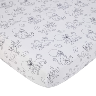 Foto 3 | Juego De Ropa De Cama Para Cuna Disney Lion King Leader Of The Pack, 3 Piezas - Venta Internacional.