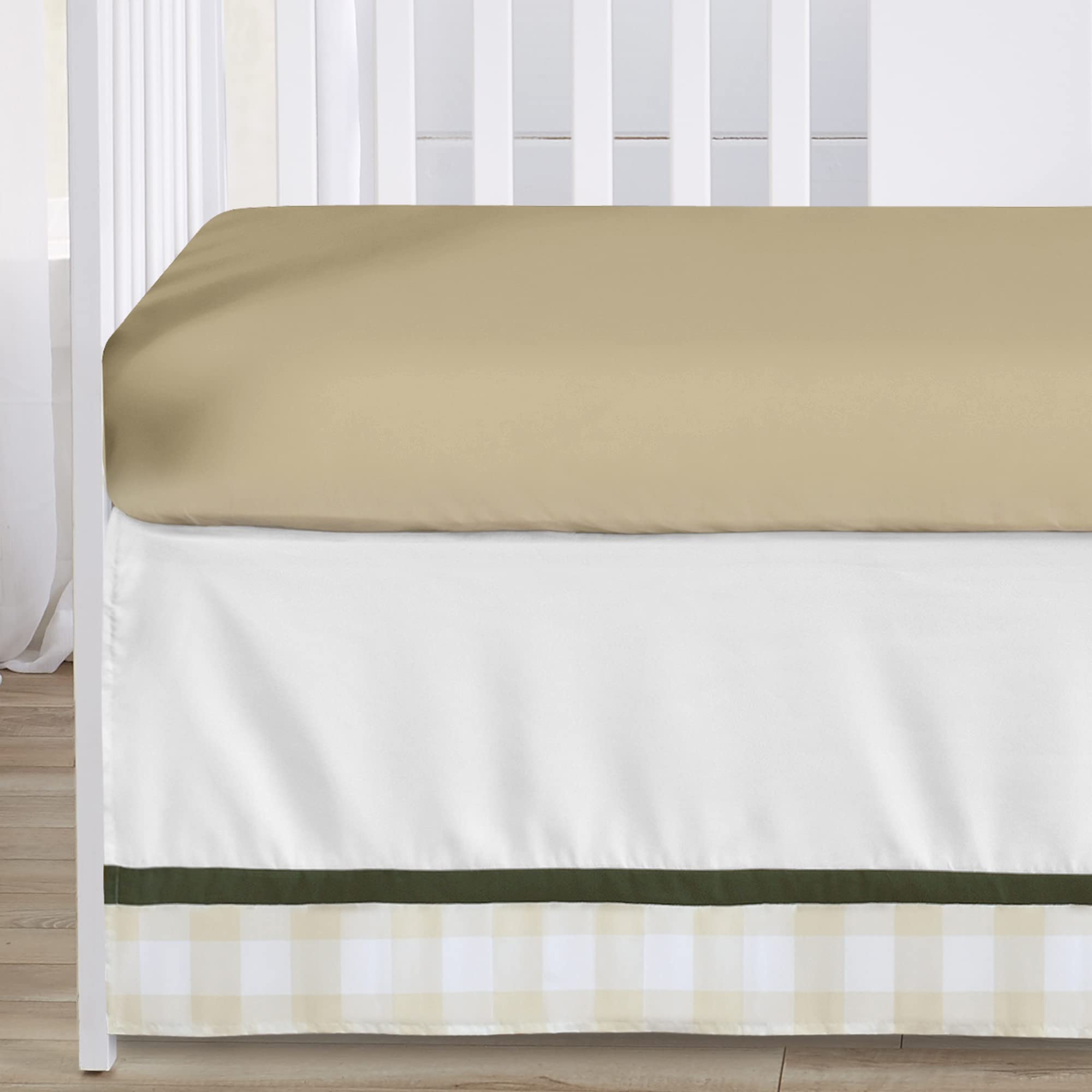 Foto 4 | Juego De Ropa De Cama Para Cuna Sweet Jojo Designs, Camuflaje De Ciervo Verde Y Beige - Venta Internacional.