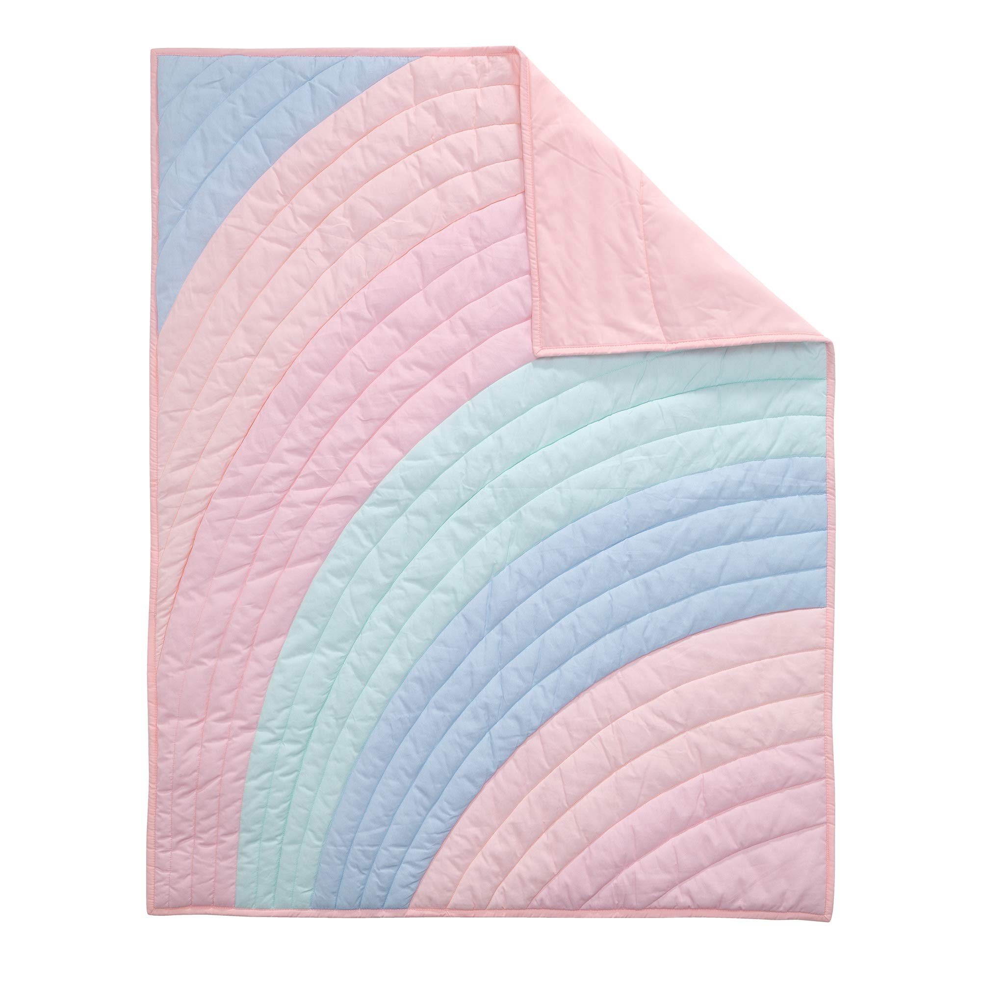 Foto 4 pulgar | Sets para Cuna Lambs & Ivy Acuarela Rosa Pastel y Menta - Venta Internacional