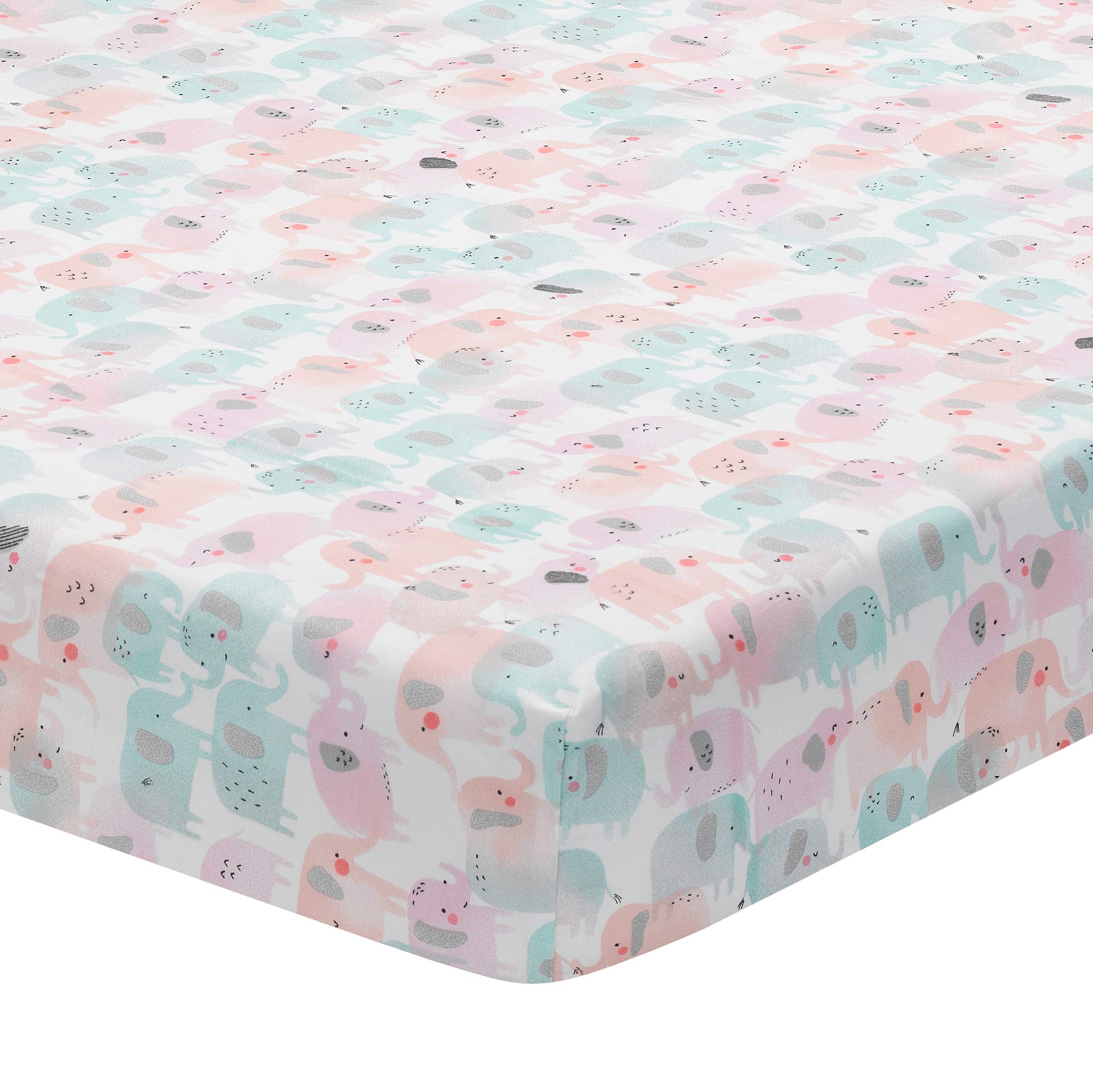 Foto 7 pulgar | Sets para Cuna Lambs & Ivy Acuarela Rosa Pastel y Menta - Venta Internacional
