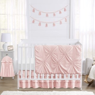 Foto 1 | Juego De Ropa De Cama Para Cuna Sweet Jojo Designs Harper Blush Pink, 4 Unidades - Venta Internacional.