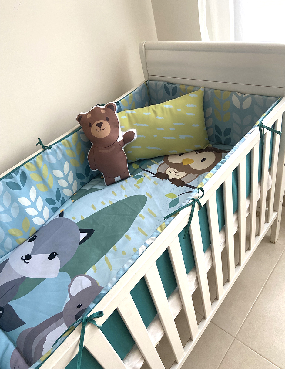 Juego De Cuna Plantas 70*130 Cm.