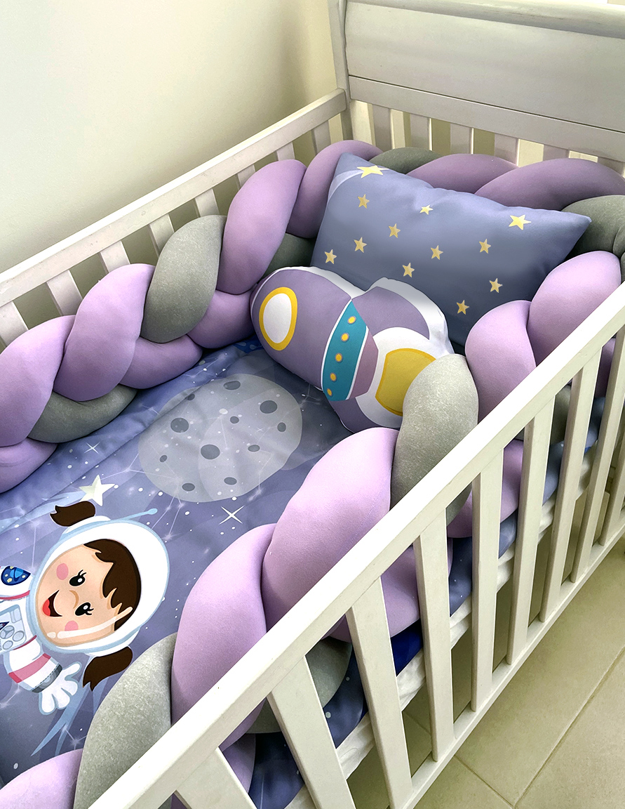 Foto 1 | Juego De Cuna Astro Girl 70 * 130 Cm