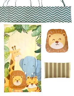 Foto 3 | Juego De Cuna Animales 70*130cm
