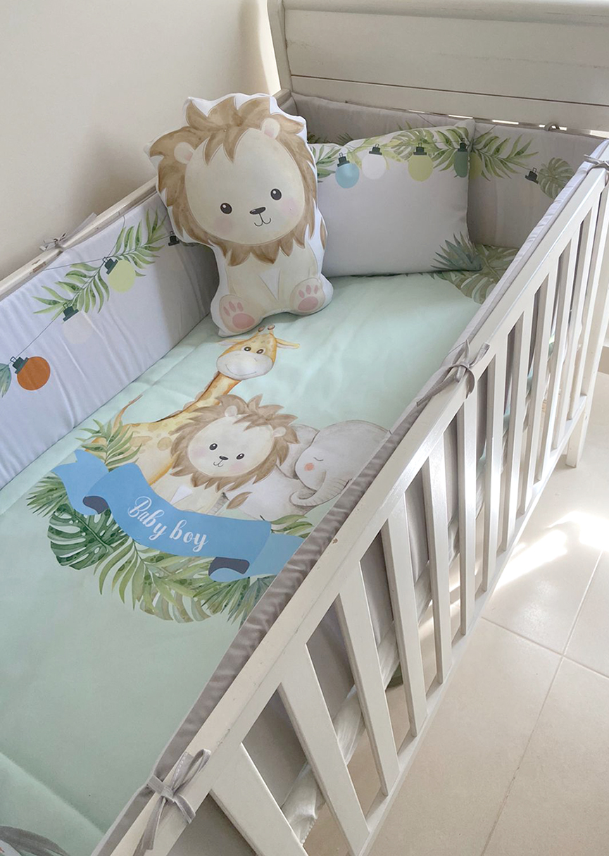 Juego De Cuna Zoo 95 * 140 Cm.