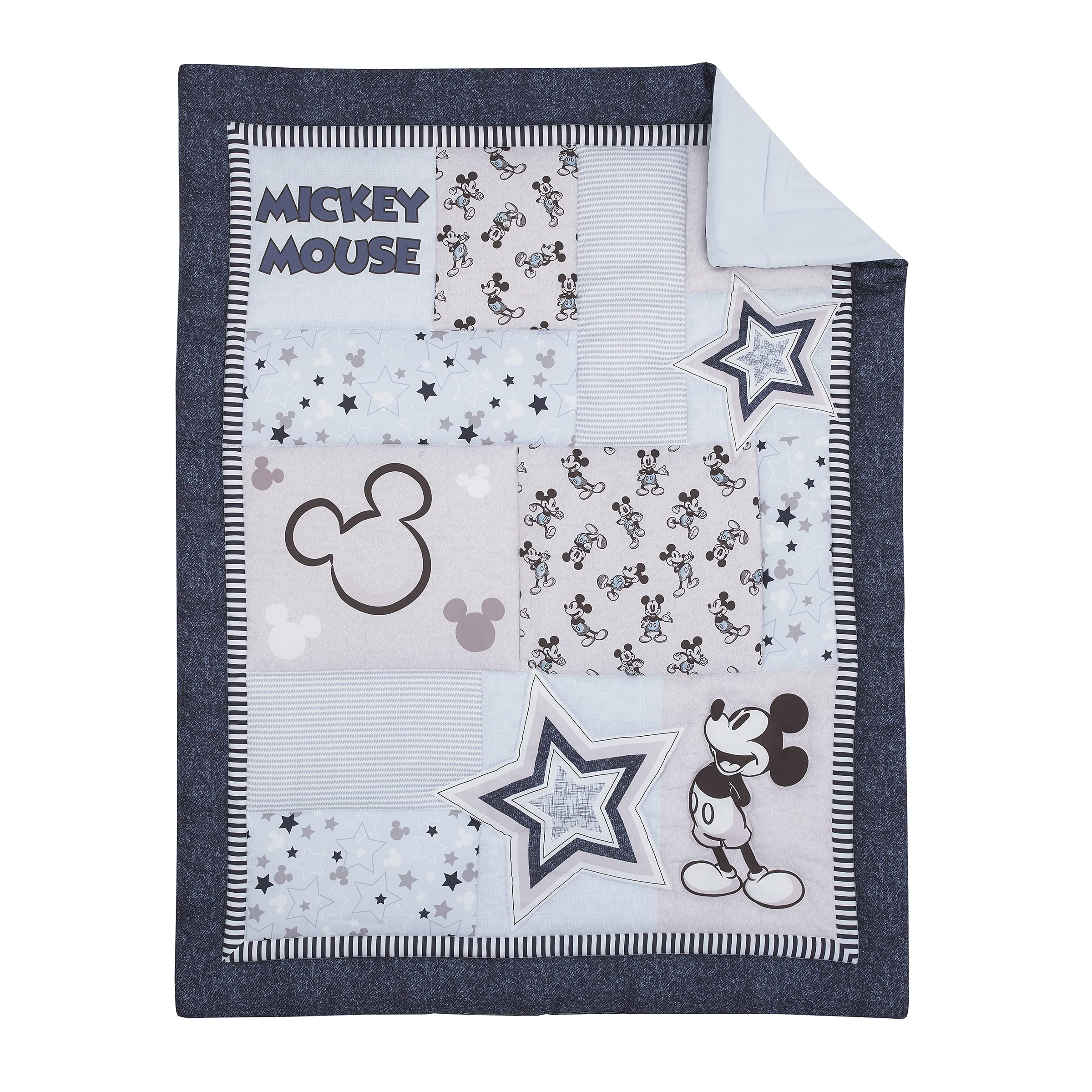 Foto 3 pulgar | Juego De Ropa De Cama Disney Mickey Mouse Timeless Mickey, 3 Piezas - Venta Internacional.