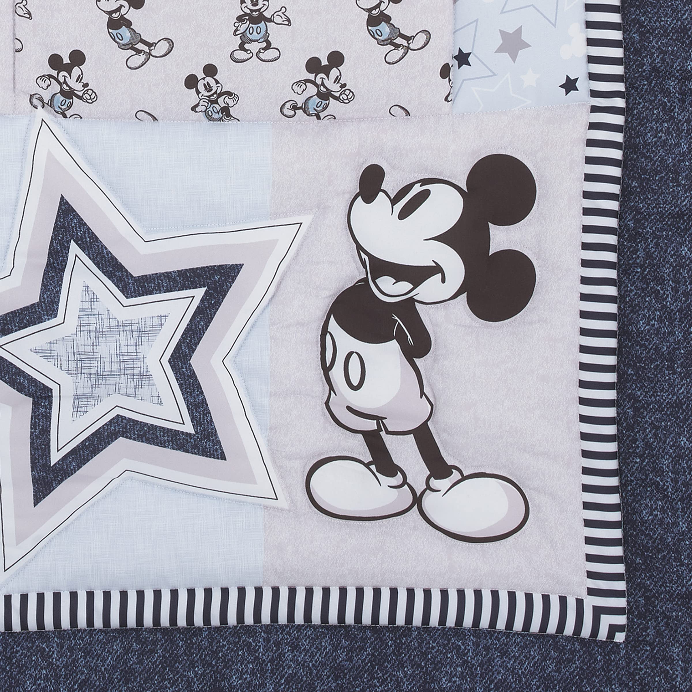 Foto 6 pulgar | Juego De Ropa De Cama Disney Mickey Mouse Timeless Mickey, 3 Piezas - Venta Internacional.