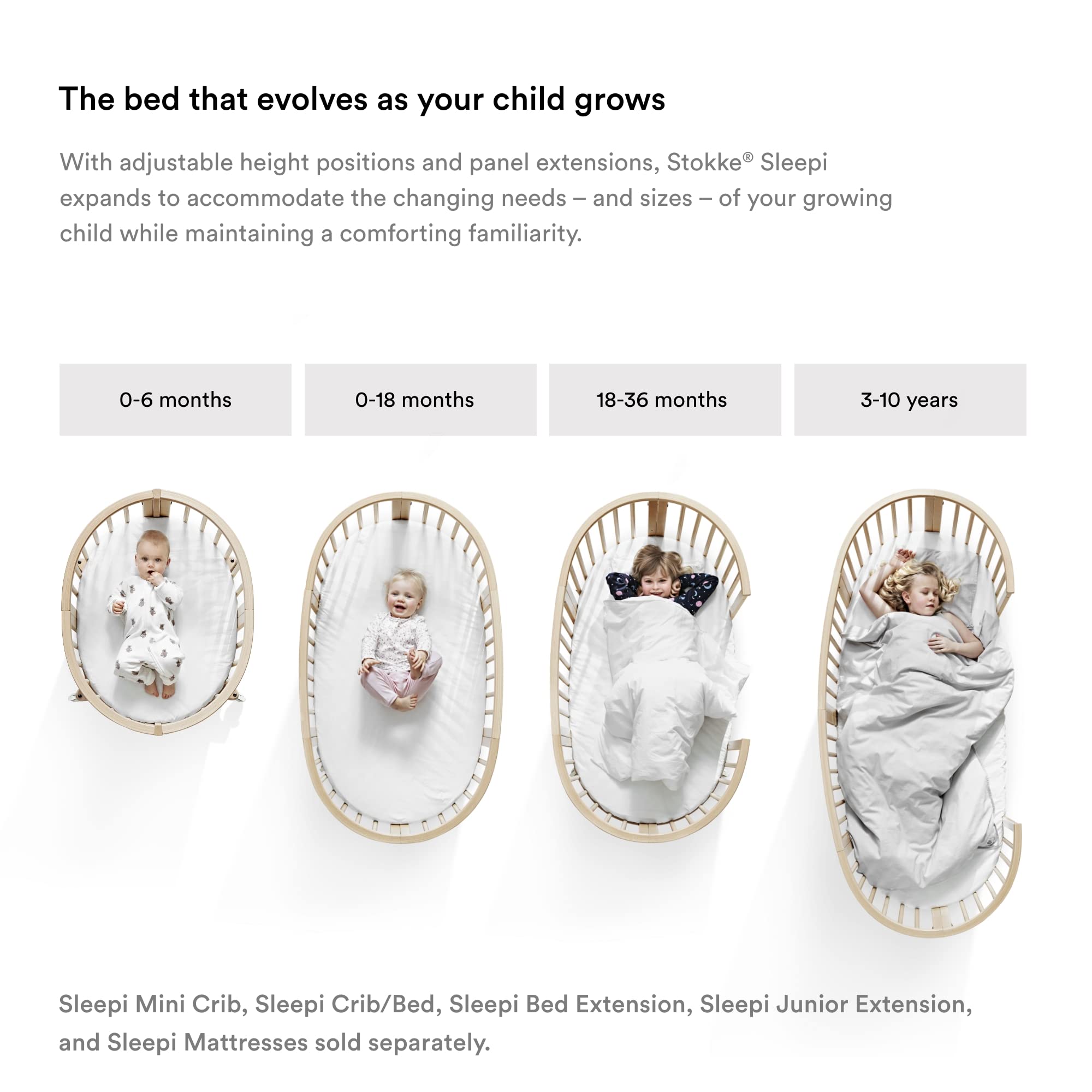 Foto 5 pulgar | Colorete para Cuna Stokke Sleepi Pehr V3 - Venta Internacional
