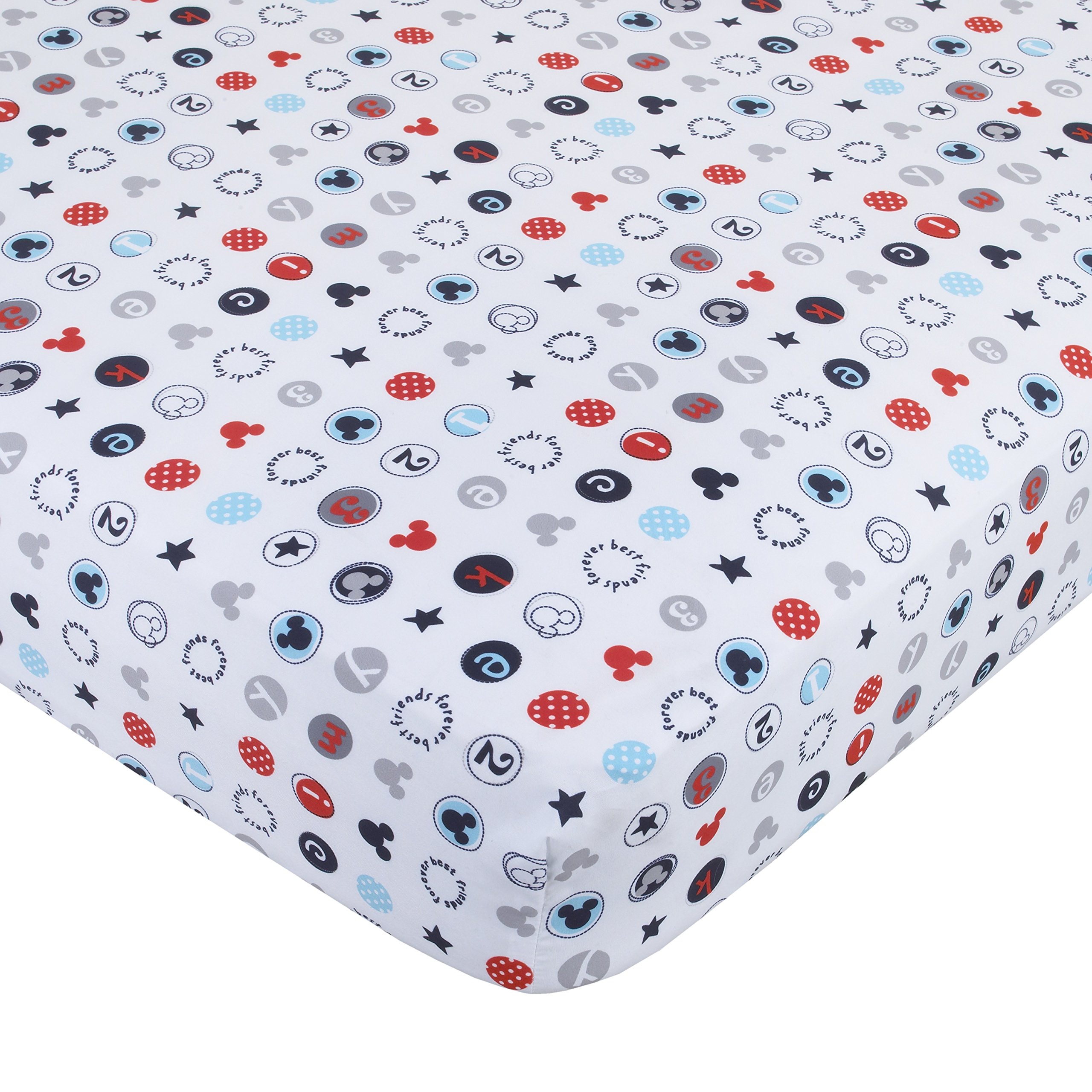 Foto 5 pulgar | Juego De Ropa De Cama Para Cuna De Bebé Disney Amazing Mickey Mouse, 3 Piezas - Venta Internacional.