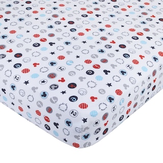 Foto 4 | Juego De Ropa De Cama Para Cuna De Bebé Disney Amazing Mickey Mouse, 3 Piezas - Venta Internacional.