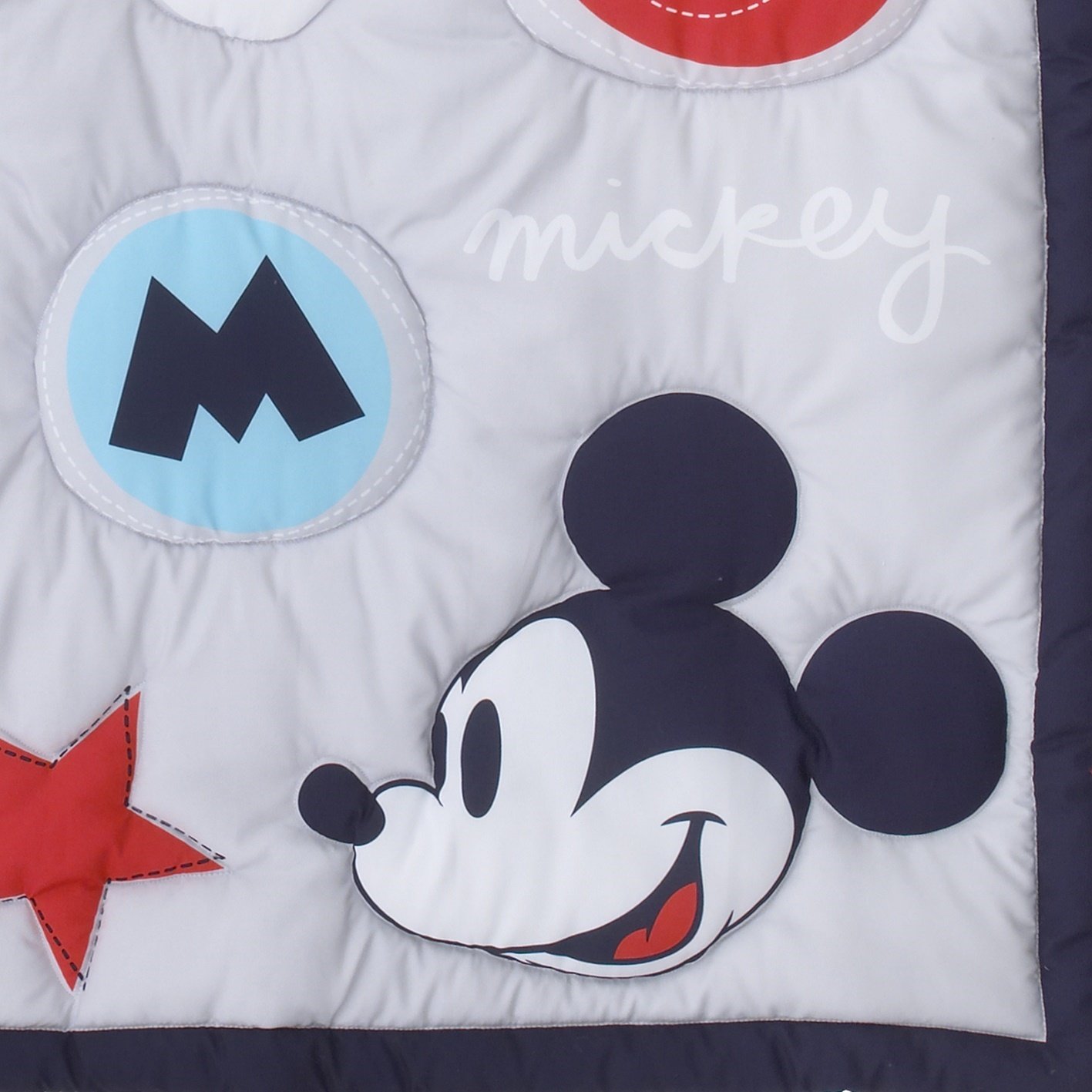 Foto 7 pulgar | Juego De Ropa De Cama Para Cuna De Bebé Disney Amazing Mickey Mouse, 3 Piezas - Venta Internacional.