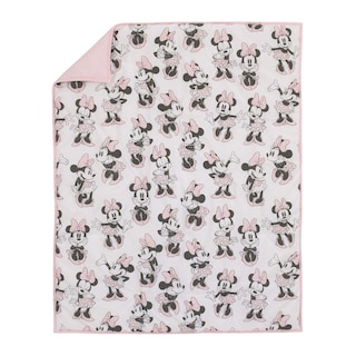Foto 2 | Juego De Ropa De Cama Para Cuna Disney Minnie Mouse De 6 Piezas - Venta Internacional.
