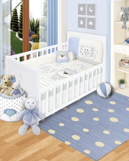 Foto 3 | Edredón Baby Baby Amiguitos para Cama Cuna Corral 6 Piezas