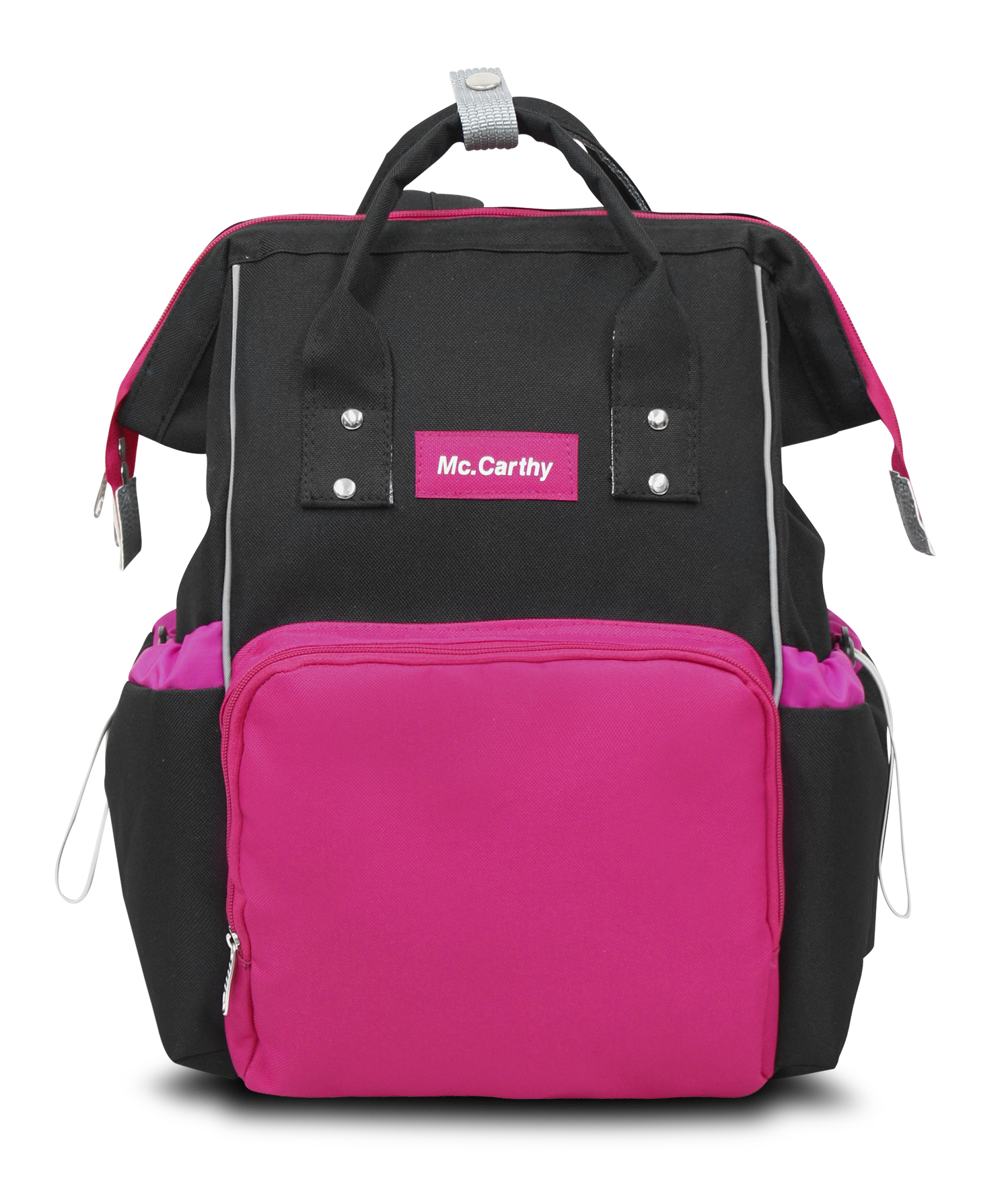 Mochila Pañaleta Mccarthy Pan-16 Negro/fucsia