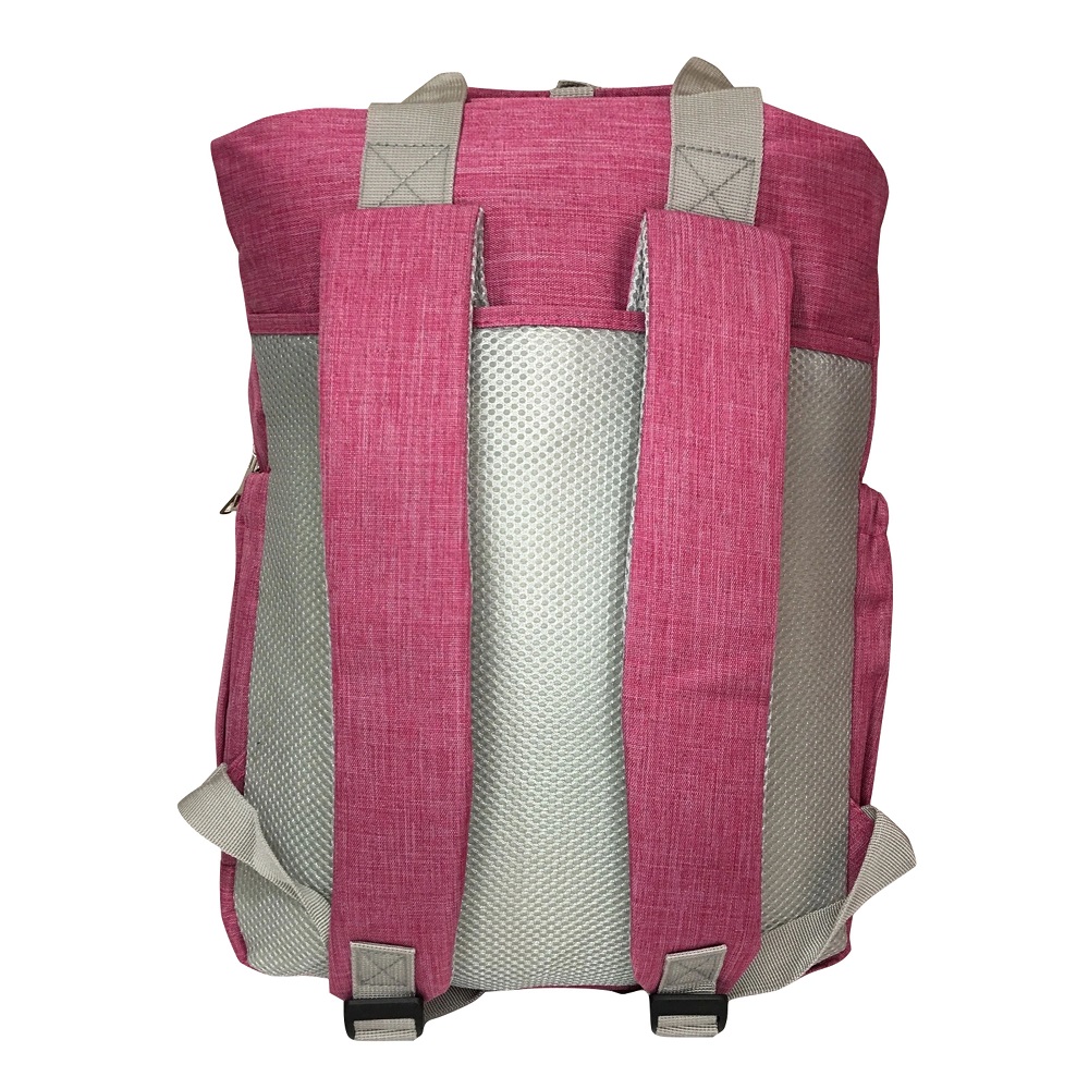 Foto 4 pulgar | Mochila Pañalera De Bebé Le´ Petit color Rosa