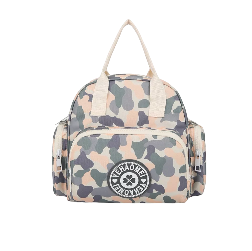 Mochila De Bebé Mamá Y Mamá Clasificación Bolsa De Pañales Camuflje