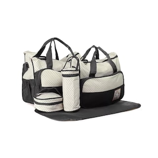 Foto 3 | Set De Bolsas Pañaleras Con Cambiador 5pzas Eo Safe Imports Esi-16425 Negro