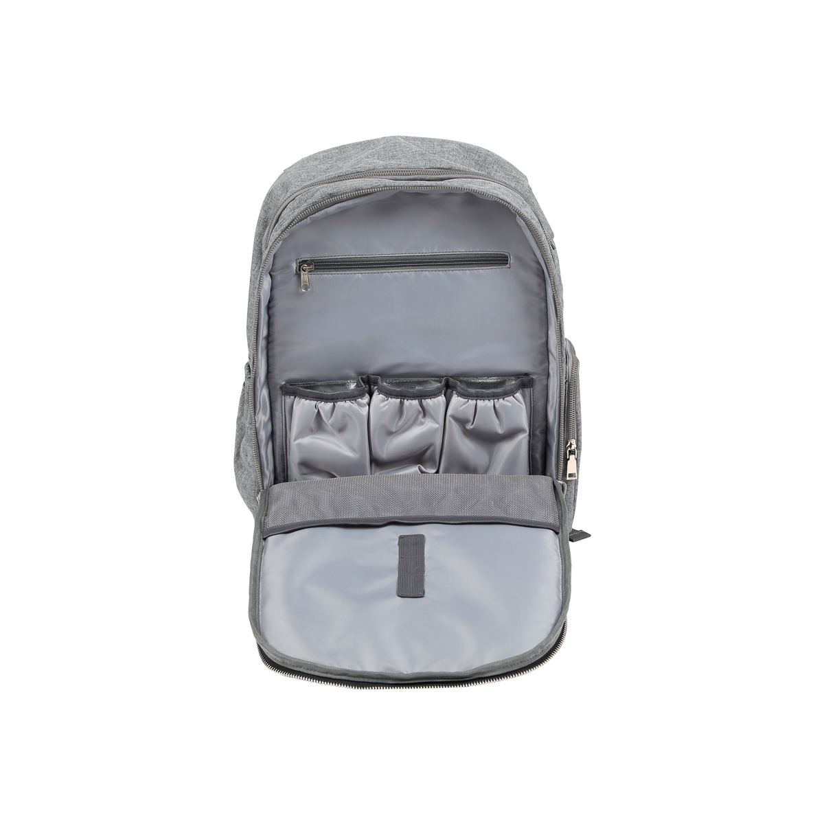 Foto 5 pulgar | Mochila Maternal Carestino Roma Gris