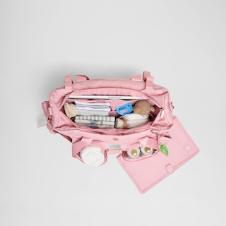 Foto 2 | Bolsa De Pañales Huggies Carry All Weekender Tote Bridal Rose - Venta Internacional.