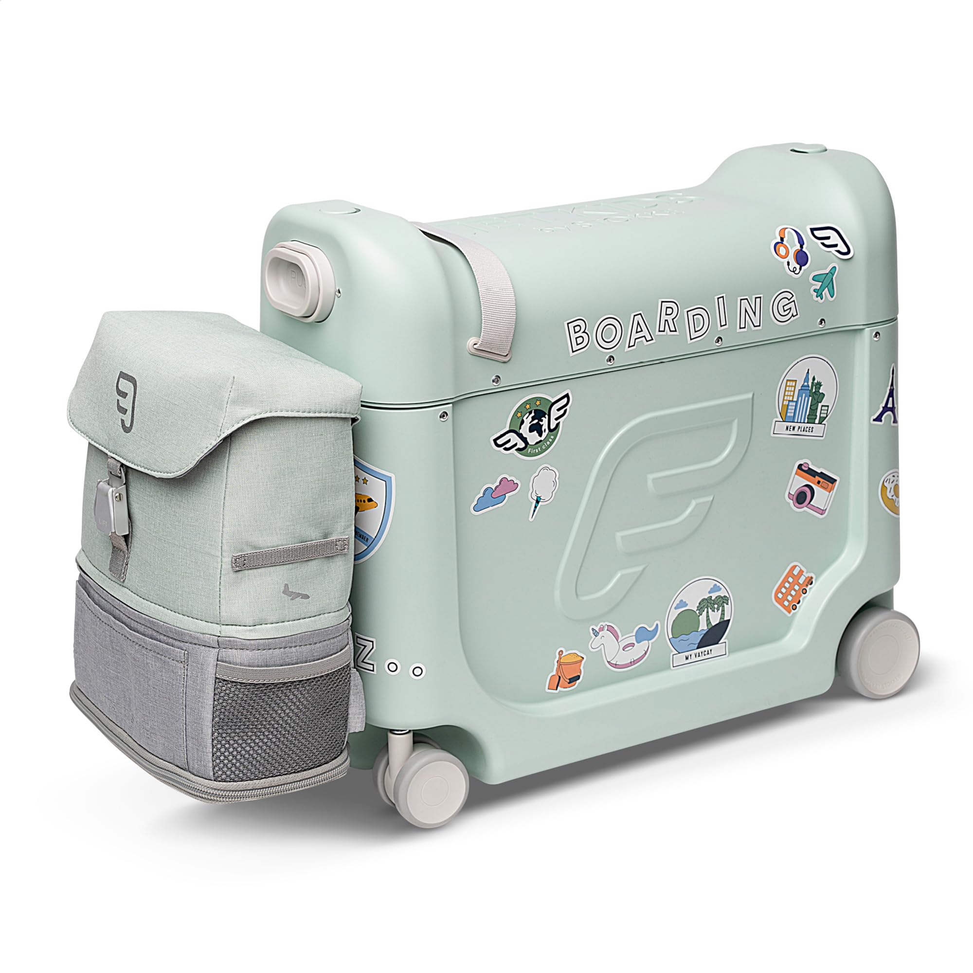 Foto 1 | Travel Bundle Stokke Jetkids Bedbox - Maleta Para Llevar, Color Verde - Venta Internacional.