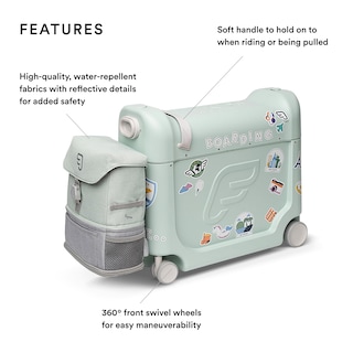 Foto 2 | Travel Bundle Stokke Jetkids Bedbox - Maleta Para Llevar, Color Verde - Venta Internacional.
