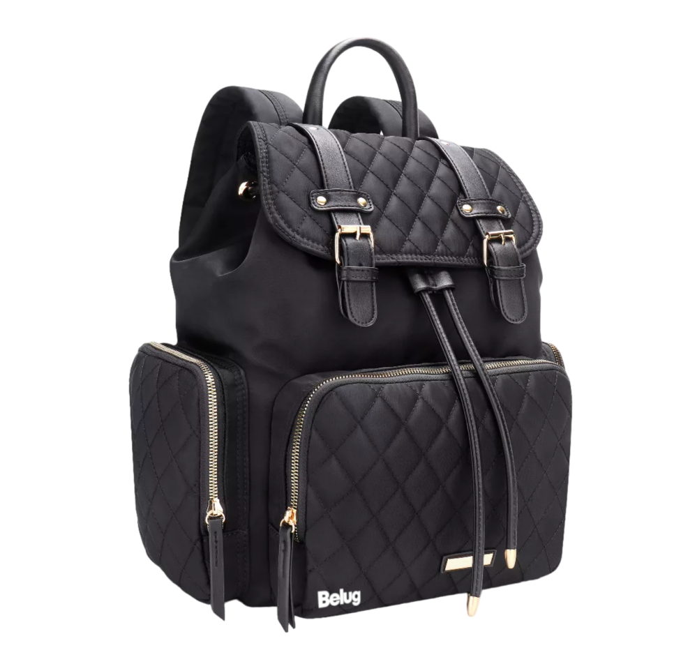 Foto 2 pulgar | Pañalera Mochila Moderna Impermeable Bolsa Negro Belug