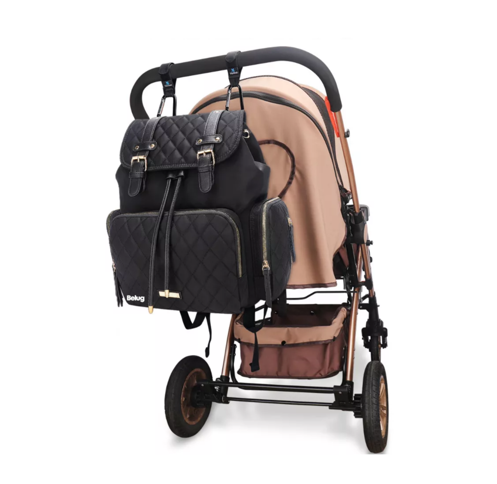Foto 5 | Pañalera Mochila Moderna Impermeable Bolsa Negro Belug