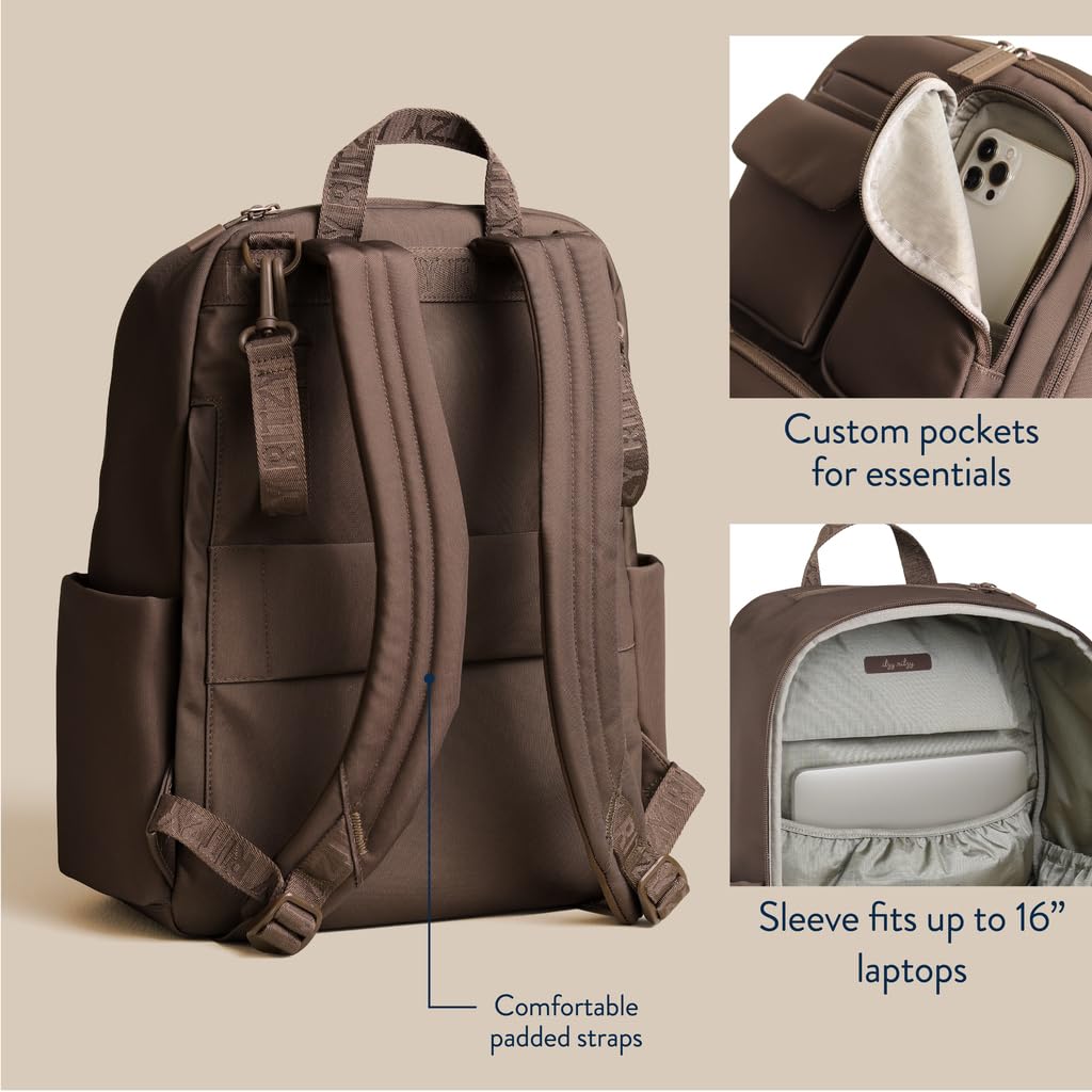 Foto 7 pulgar | Bolsa Para Pañales Itzy Ritzy Utility Bag, Color Moca, Con Cambiador - Venta Internacional.