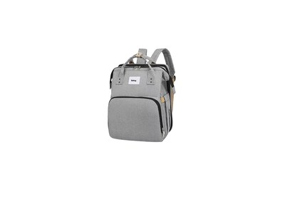 Foto 1 | Pañalera Expandible Impermeable Y Cambiador Mochila 3 En 1, Belug Gris
