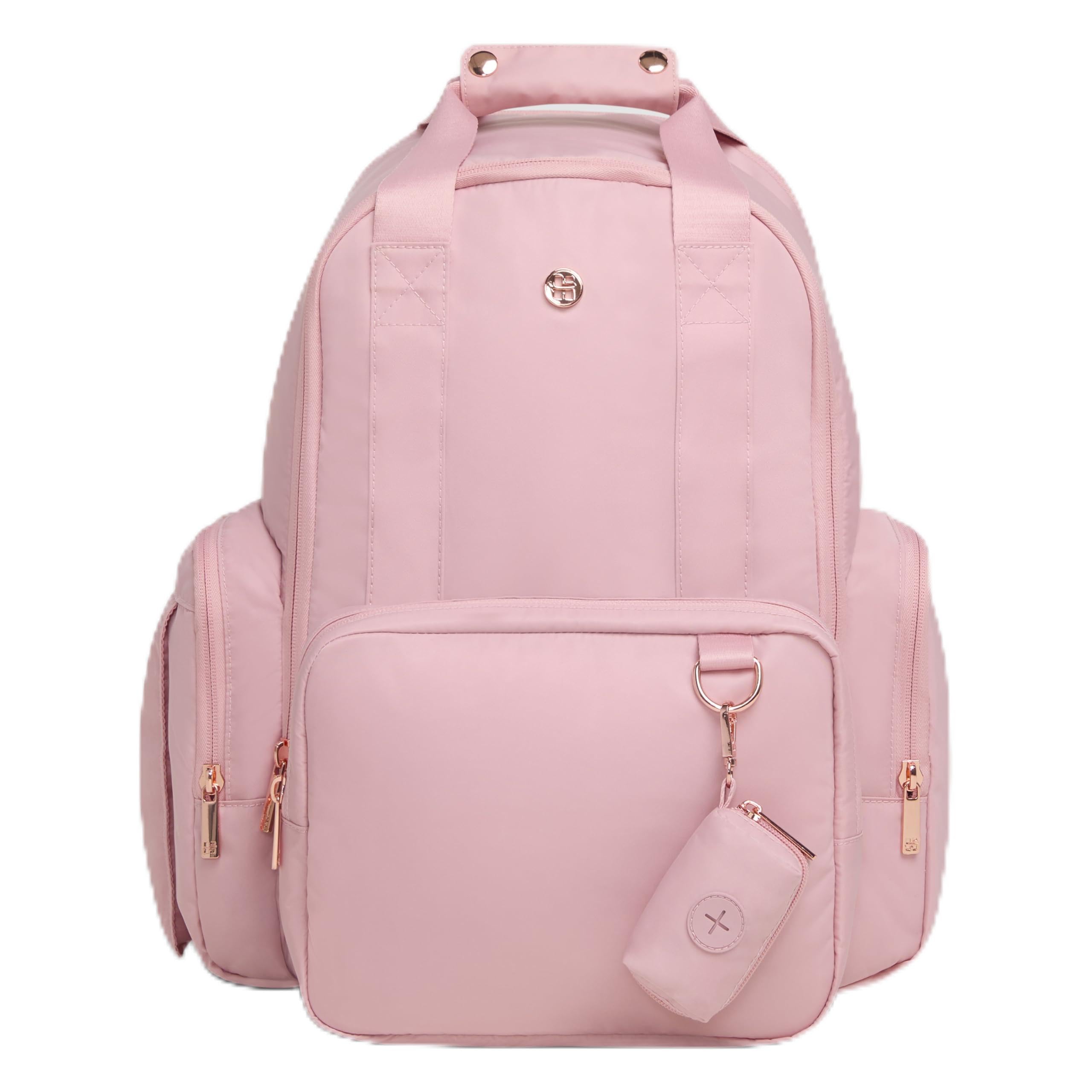 Foto 2 pulgar | Mochila Para Pañales Huggies Sunshine Pack Bridal Rose Vegan - Venta Internacional.